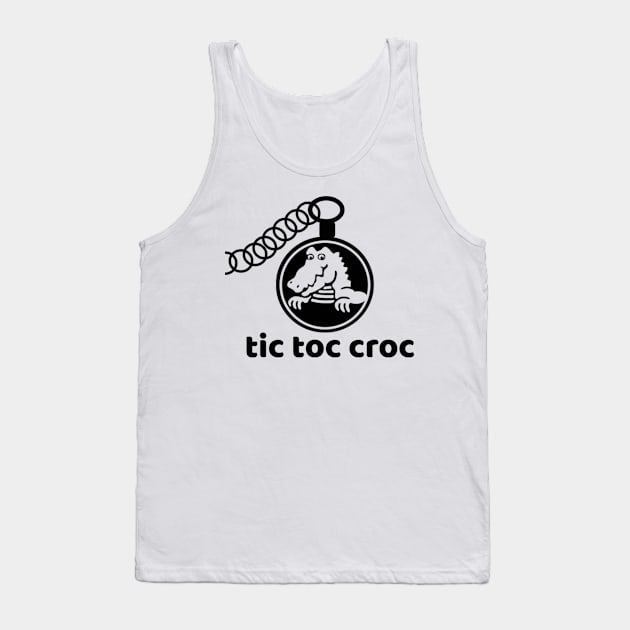 Tic Toc Croc Tank Top by Philharmagicalshop